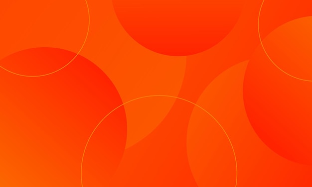 oranje cirkels abstracte achtergrond