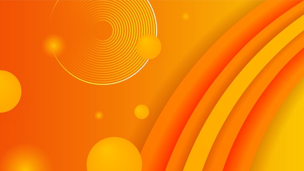 Oranje en gele abstracte achtergrond Vector abstract grafisch ontwerp banner patroon presentatie achtergrond websjabloon Achtergrond voor ontwerp brochure website flyer presentatie bestemmingspagina