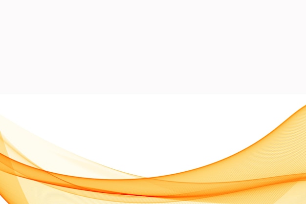 Oranje golf abstracte achtergrond