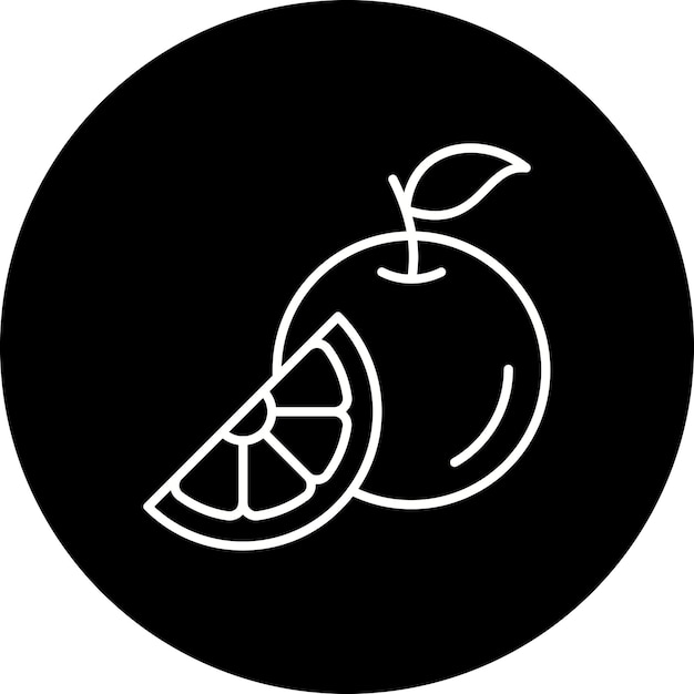 Oranje icoon