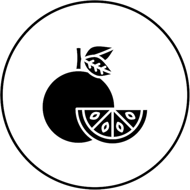 Oranje icoon