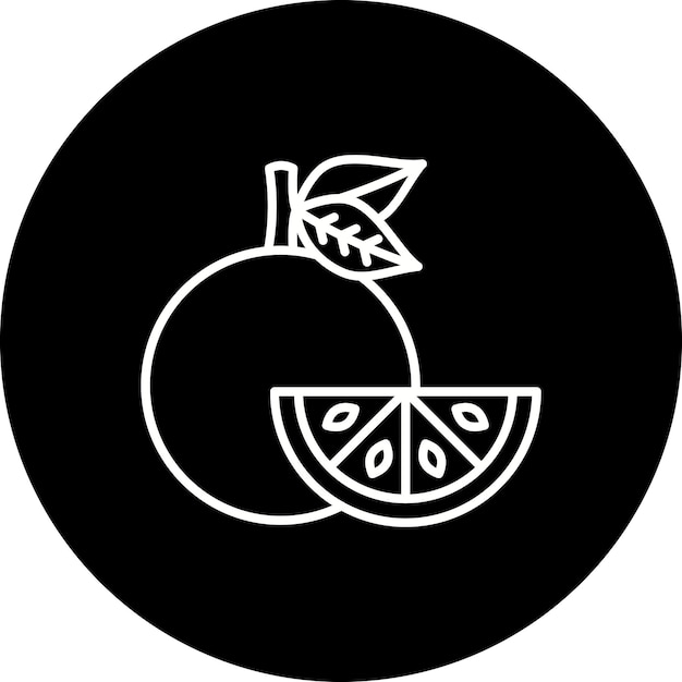 Oranje icoon