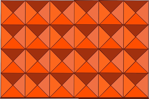 Vector oranje kool achtergrond