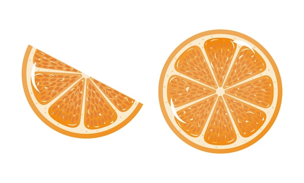 Oranje sappig fruit