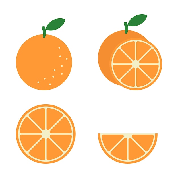 Oranje vector