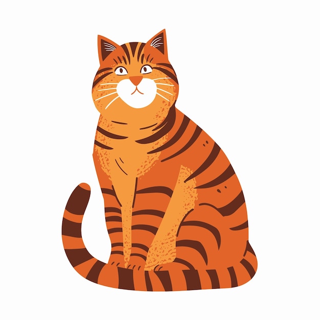 Vector oranjekat_kat_garfield_tigerkat