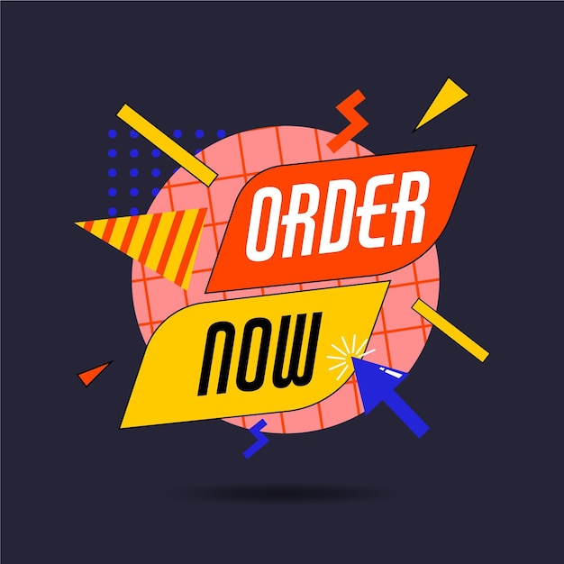 Vector order now banner