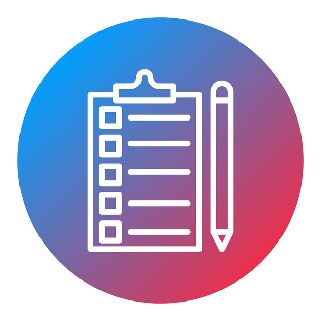 orders list icon vector image can be used for bar