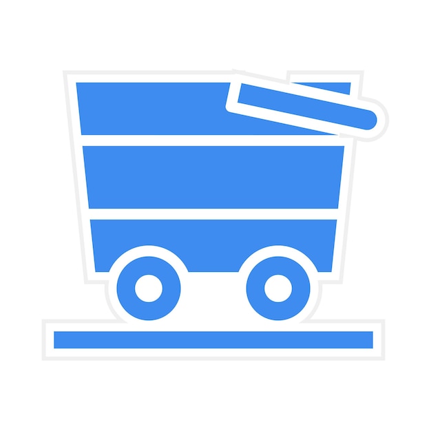 Ore Cart icon vector image Can be used for Mining And Crafting