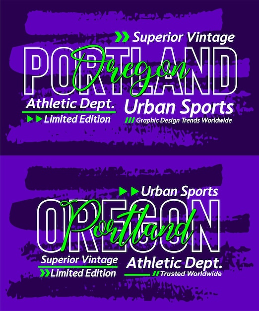 Oregon stedelijke kalligrafie lettertype grunge superior vintage voor afdrukken op t-shirts enz.