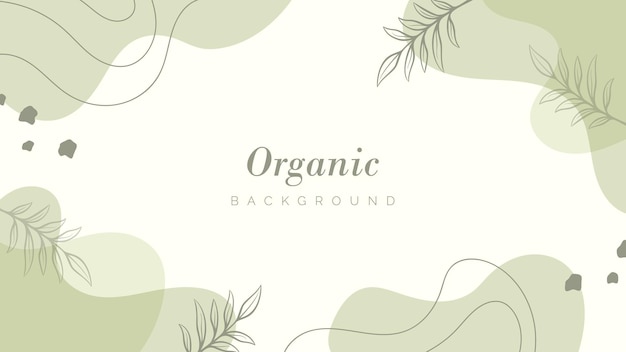 Vector organic abstract background