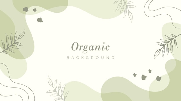 Vector organic abstract background