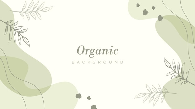 Vector organic abstract background