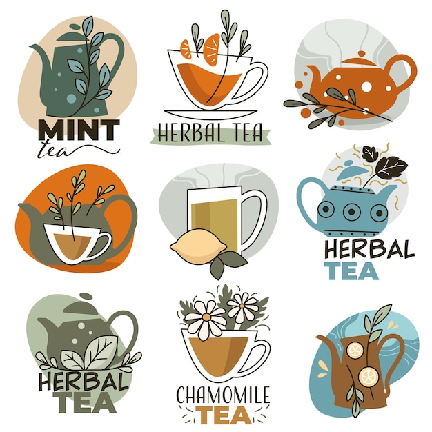Органический и натуральный травяной чай с разными вкусами