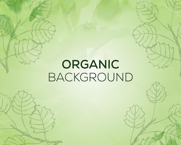 Organic Background concept