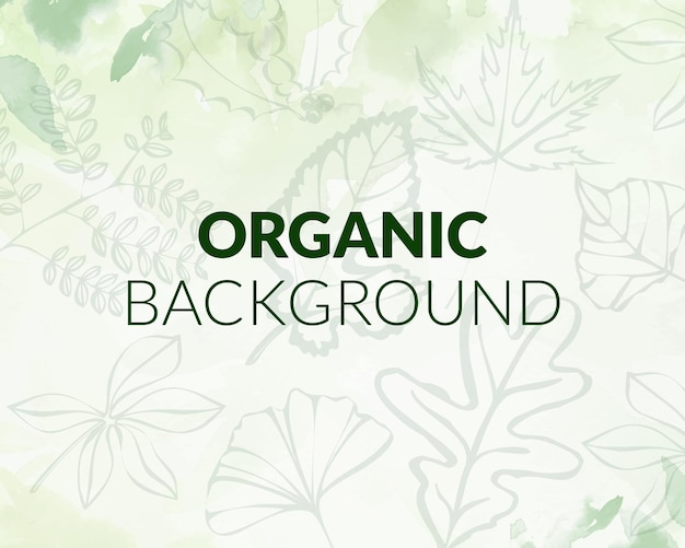 Organic Background concept