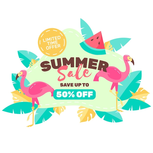 Organic flat summer sale