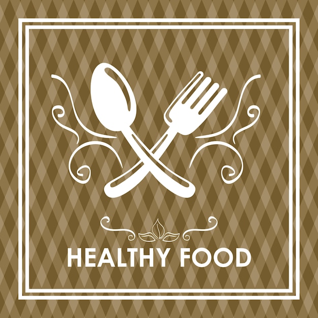 ベクトル 健康的な食べ物アイコンデザイン、ベクトル図10 epsグラフィックと有機食品のコンセプト。