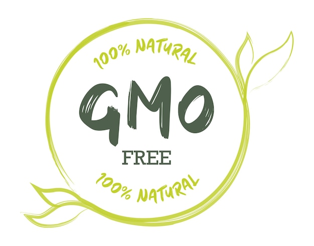 Vector organic food, farm fresh, eco, bio, natural products sticker, label, badge, logo.