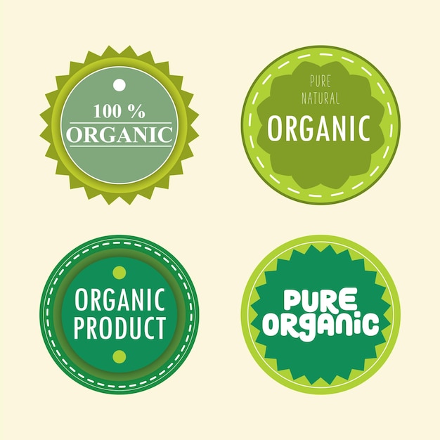 Vector organic label