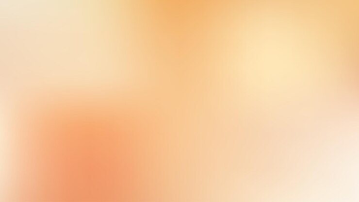Vector organic light orange gradient mesh with curves transitioning from pale orange to creamy apricot