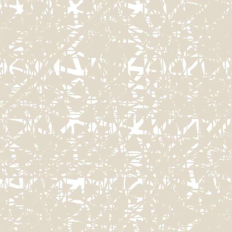Vector organic minimal grid. batik tie dye border. stencil japan background. beige and white watercolor shoji design. kimono tile.  shibori seamless pattern. tie dye abstract texture.