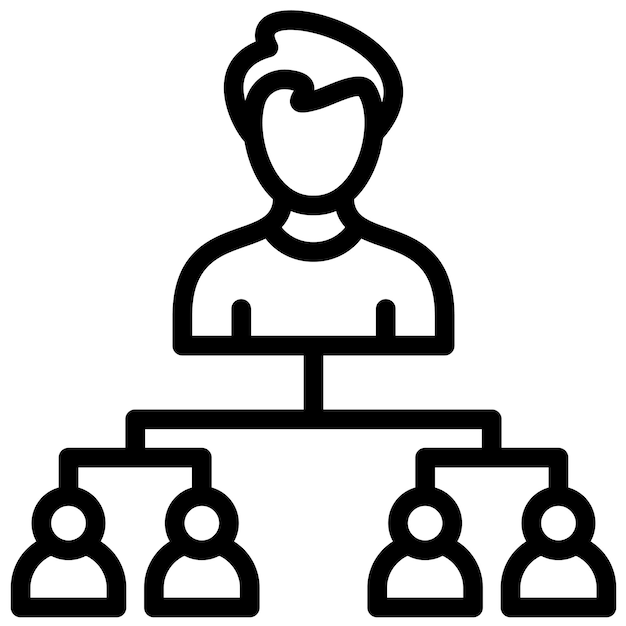 Organisatie vector icoontje illustratie van Protesteren en Burgerlijke ongehoorzaamheid icoonset
