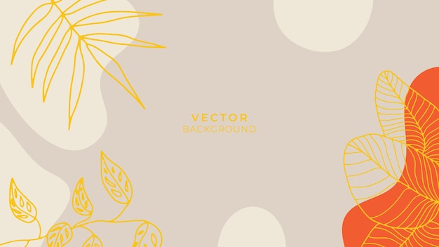 Organische achtergrond met bloemen en geometrische elementen. Voor posts op sociale media, mobiele apps, bannerontwerp en web- of internetadvertenties. Mode Boheemse achtergronden. Boho-stijl achtergrond