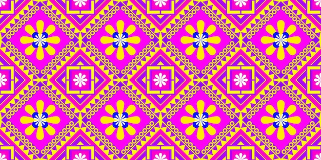 Oriental ethnic geometric pattern south africa traditional design for background