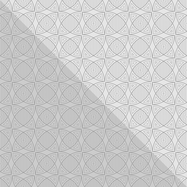 Vector oriental, ornamental and floral seamless pattern