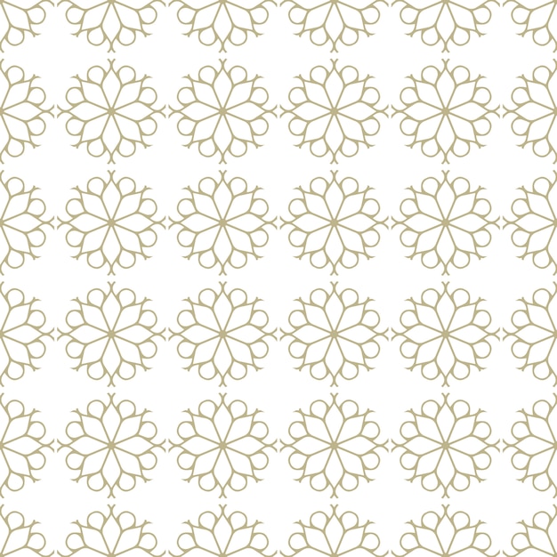 Oriental and ornamental seamless pattern, mandala style