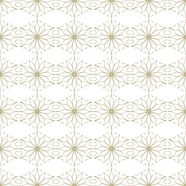 Oriental and ornamental seamless pattern, mandala style