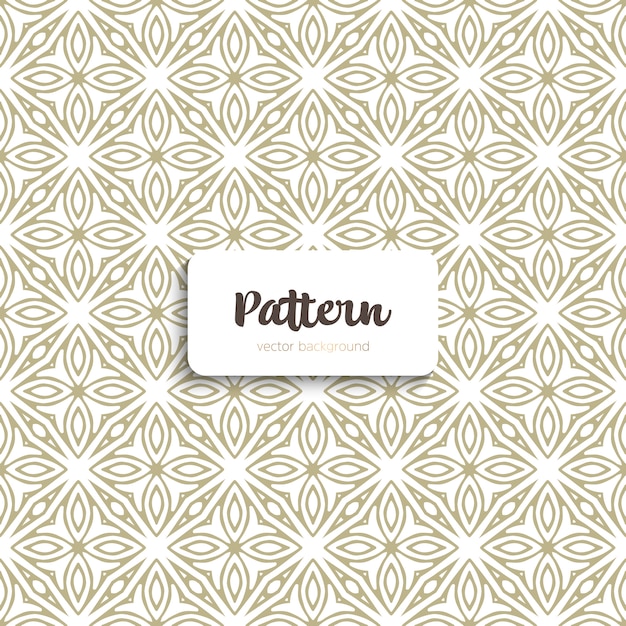 Oriental and ornamental seamless pattern