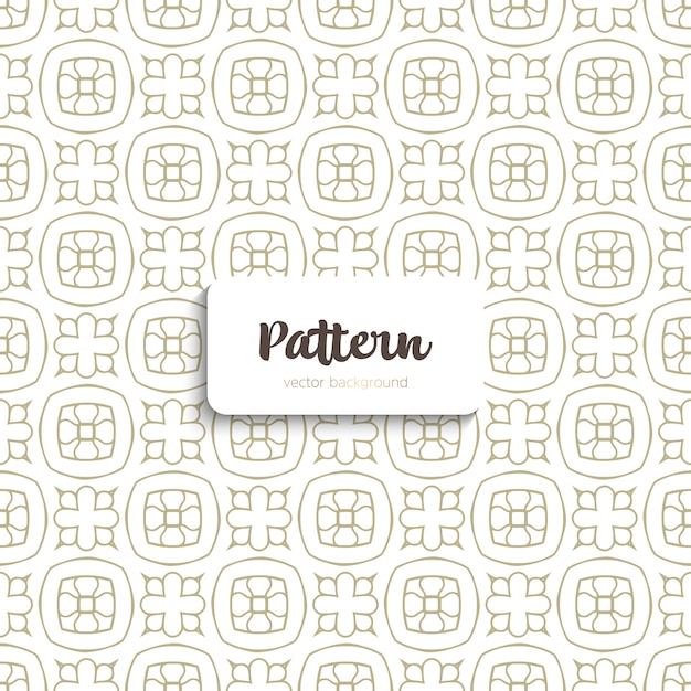 Oriental and ornamental seamless pattern