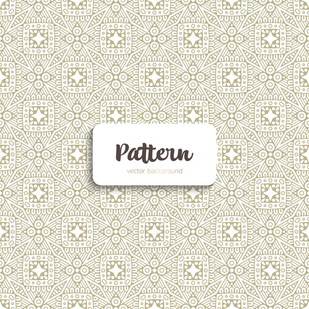 Oriental and ornamental seamless pattern