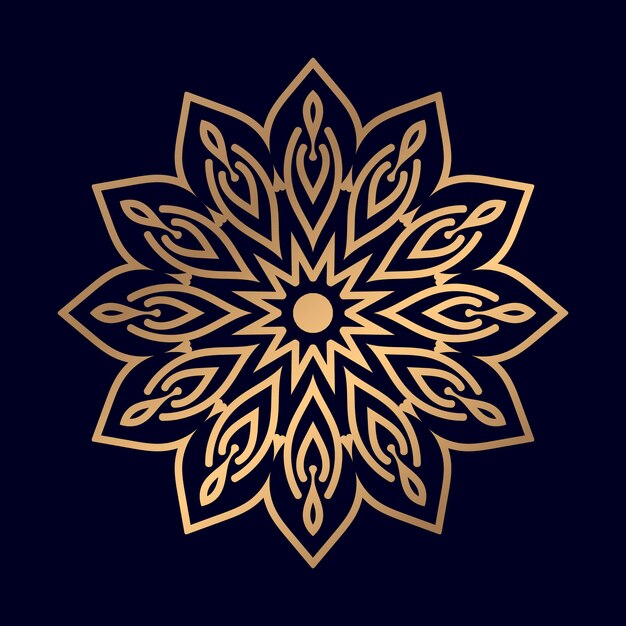 ベクトル オリエンタル パターン モロッコ神秘的なオスマン モチーフ マンダラ デザインの背景