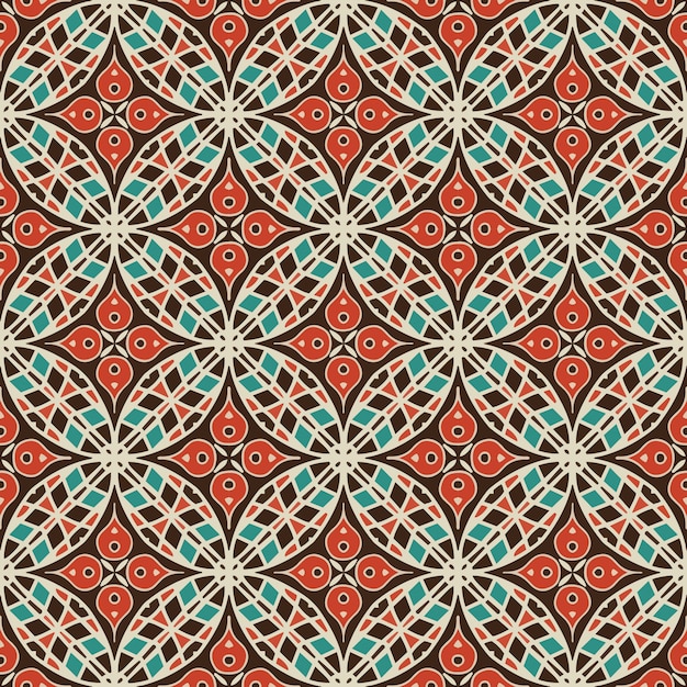 Oriental pattern. Perfect for wallpaper, textile design patterns, floor tile design,tile design