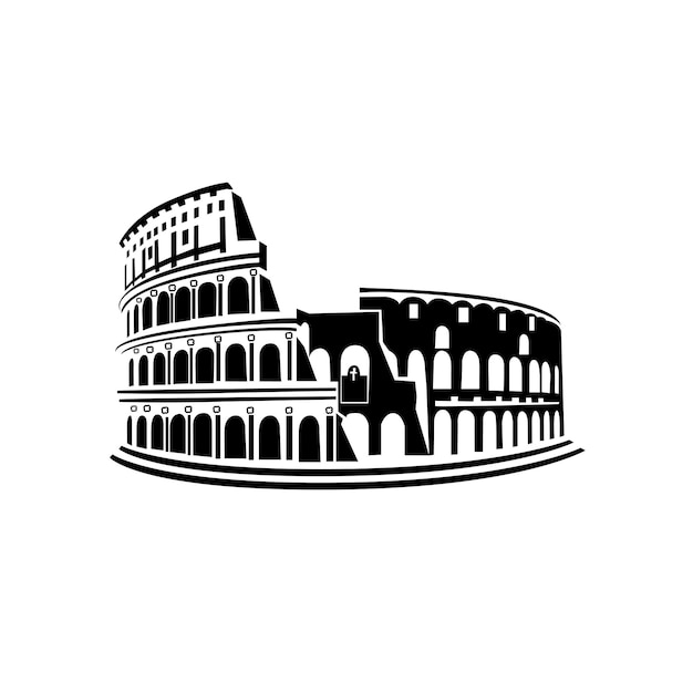 Oriëntatiepunt van Italië Colosseum