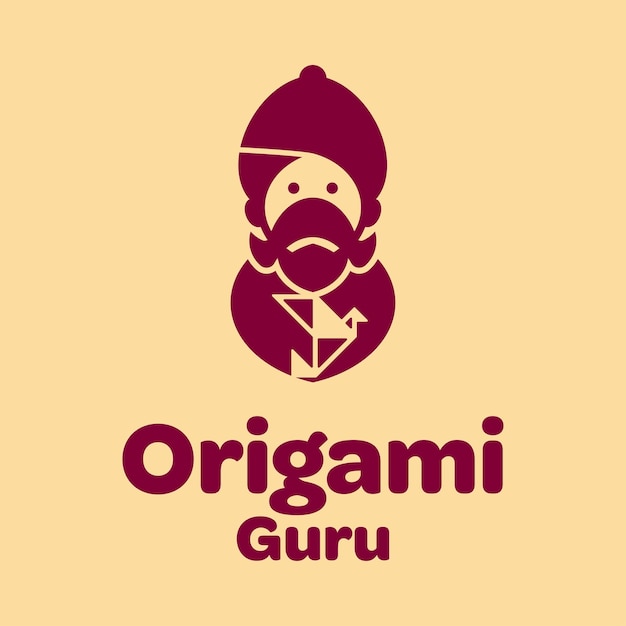 Logo origami guru