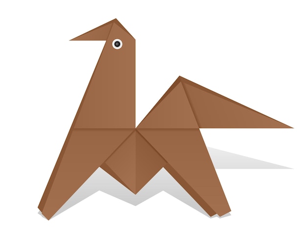 Origami horse