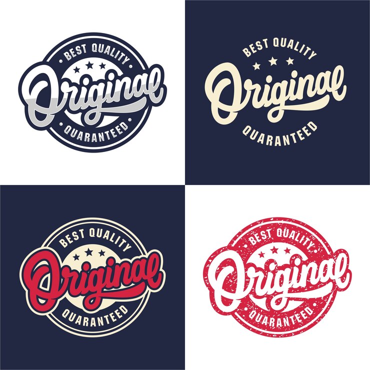 Vector original best quality and quaranteed logo collection