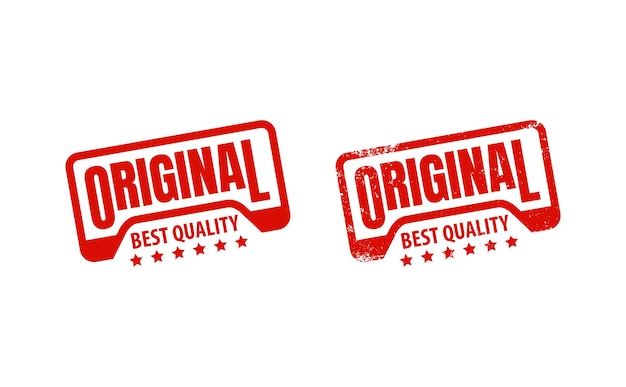 Vector original best quality stamp business vector icon