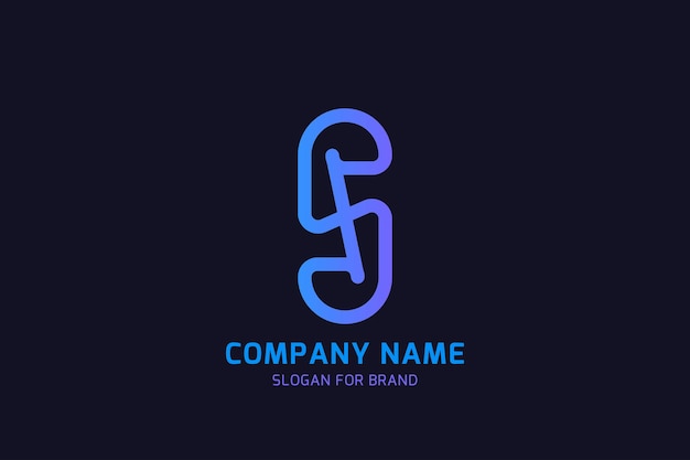 Original letter S for creative logo design