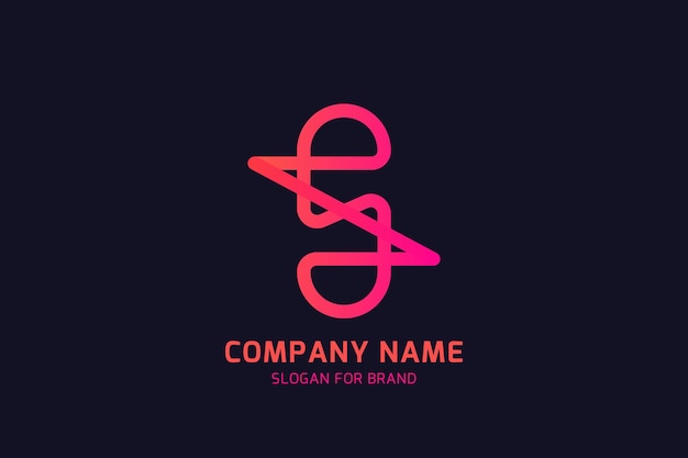 Original letter s for creative logo design