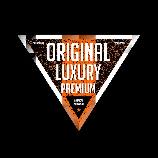 Vector original luxury premium vintage fashion