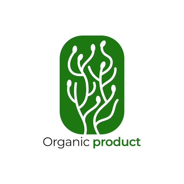 Original product branding logo illustration