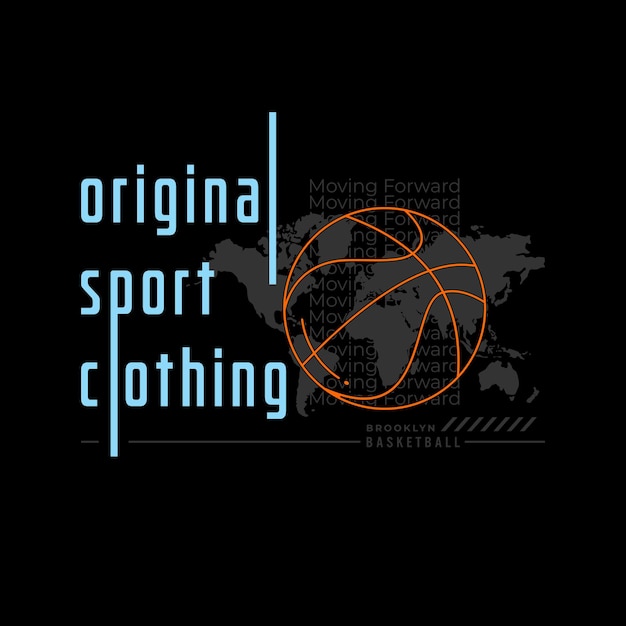 original sport clothing basketball t shirt design