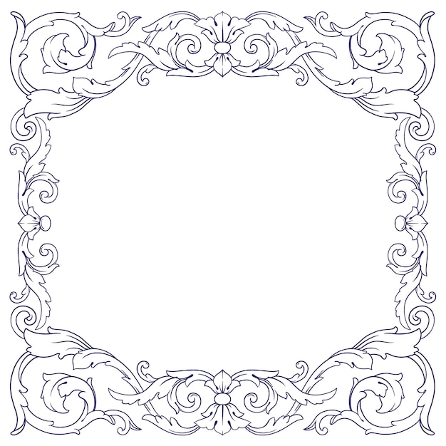 Ornament Border Frame