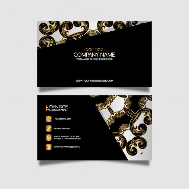 Ornament business card