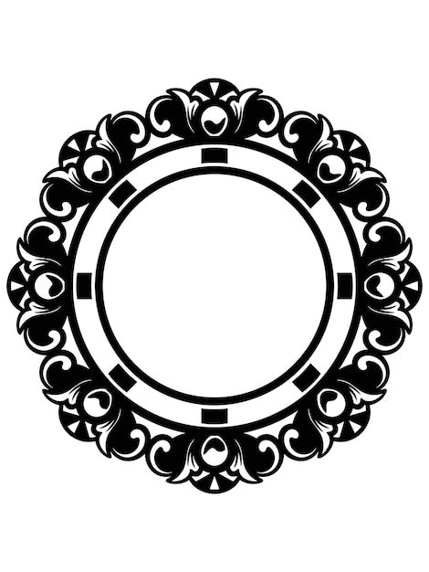 Ornament Frame For Wedding